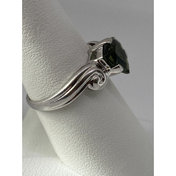 925 Sterling Silver CZ Ring Size 7.75
