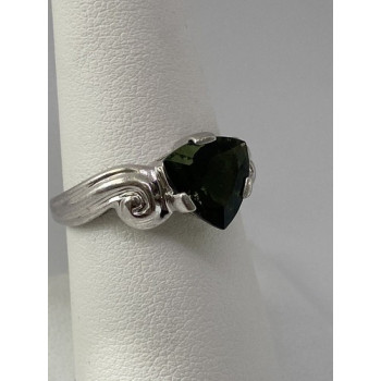 925 Sterling Silver CZ Ring Size 7.75