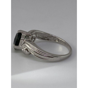 925 Sterling Silver CZ Ring Size 7.75