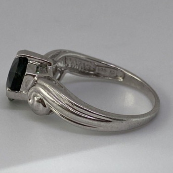 925 Sterling Silver CZ Ring Size 7.75