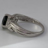 925 Sterling Silver CZ Ring Size 7.75