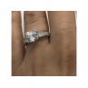 925 Sterling Silver CZ Ring Size 6.5