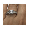 925 Sterling Silver CZ Ring Size 6.5