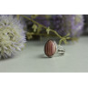 925 Sterling Silver Rhodochrosite Ring Size 7