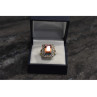 925 Sterling Silver Spinel & Goshenite Ring Size 10