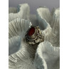 Vintage 925 Sterling Silver Agate Ring Size 6