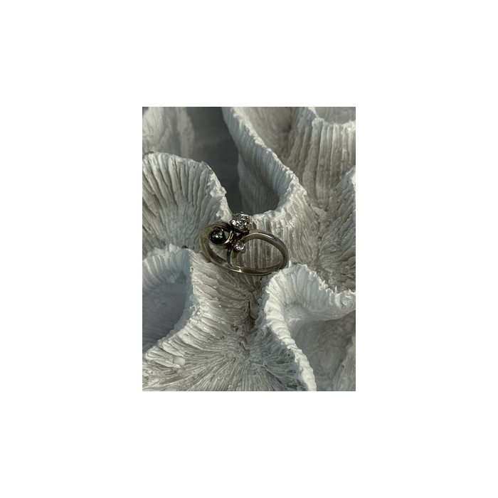 925 Sterling Silver Beryl Ring Size 7