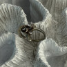 925 Sterling Silver Beryl Ring Size 7