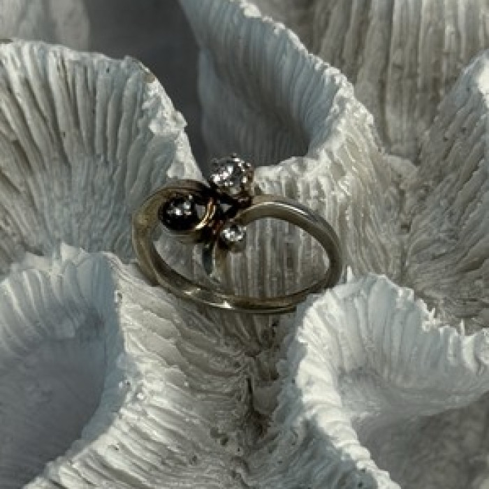 925 Sterling Silver Beryl Ring Size 7