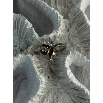 925 Sterling Silver Beryl Ring Size 7