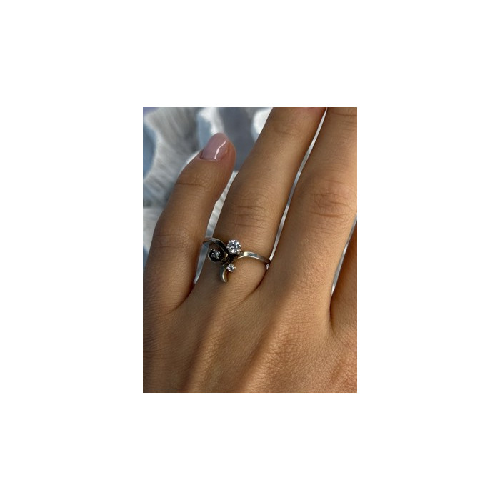 925 Sterling Silver Beryl Ring Size 7