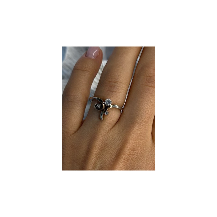 925 Sterling Silver Beryl Ring Size 7