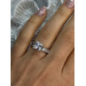 925 Sterling Silver CZ Ring Size 7.5