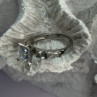 925 Sterling Silver CZ Ring Size 7.5