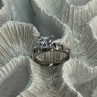925 Sterling Silver CZ Ring Size 7.5
