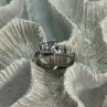 925 Sterling Silver CZ Ring Size 7.5