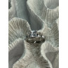 925 Sterling Silver CZ Ring Size 7.5