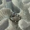 925 Sterling Silver CZ Ring Size 7.5