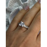925 Sterling Silver CZ Ring Size 7.5