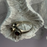 925 Sterling Silver Garnet, Citrine, Topaz, Amethyst & Marcasite Ring Size 5.5