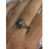925 Sterling Silver Beryl Ring Size 8