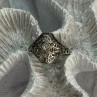 925 Sterling Silver Beryl Ring Size 8