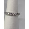 925 Sterling Silver CZ Ring Size 7.75