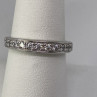 925 Sterling Silver CZ Ring Size 7.75
