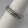 925 Sterling Silver CZ Ring Size 7.75