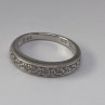925 Sterling Silver CZ Ring Size 7.75