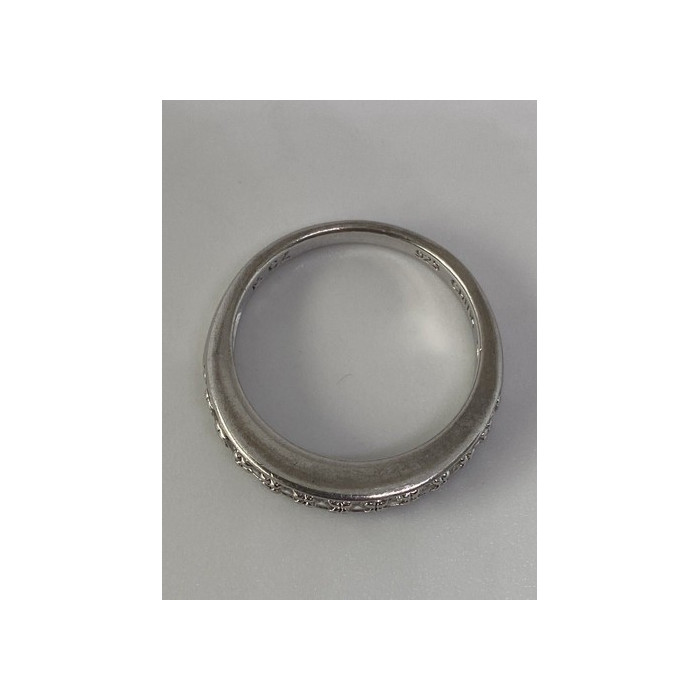 925 Sterling Silver CZ Ring Size 7.75