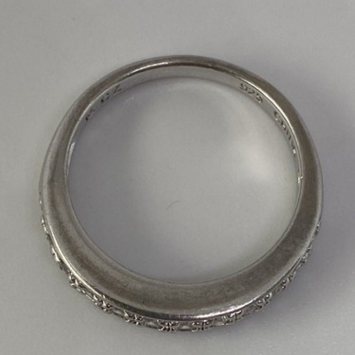 925 Sterling Silver CZ Ring Size 7.75