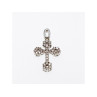 18K WHITE GOLD DIAMONDS PENDANT CROSS