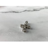 18K WHITE GOLD DIAMONDS PENDANT CROSS