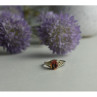 925 Sterling Silver Pink Spinel Ring Size 8