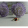 925 Sterling Silver Pink Spinel Ring Size 8