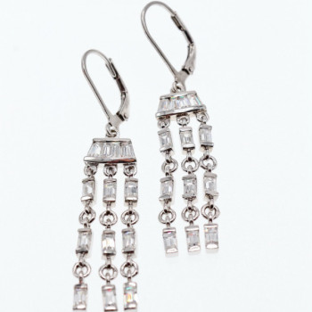 925 Sterling Silver CZ 