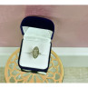 925 Sterling Silver Marcasites Ring Size 6.5