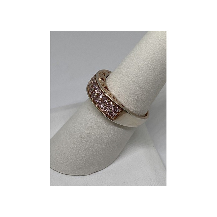 925 Sterling Silver CZ Ring Size 7.5