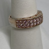 925 Sterling Silver CZ Ring Size 7.5