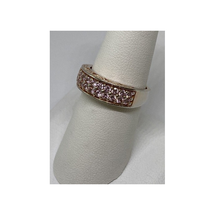 925 Sterling Silver CZ Ring Size 7.5