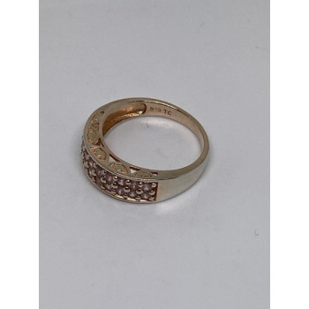 925 Sterling Silver CZ Ring Size 7.5