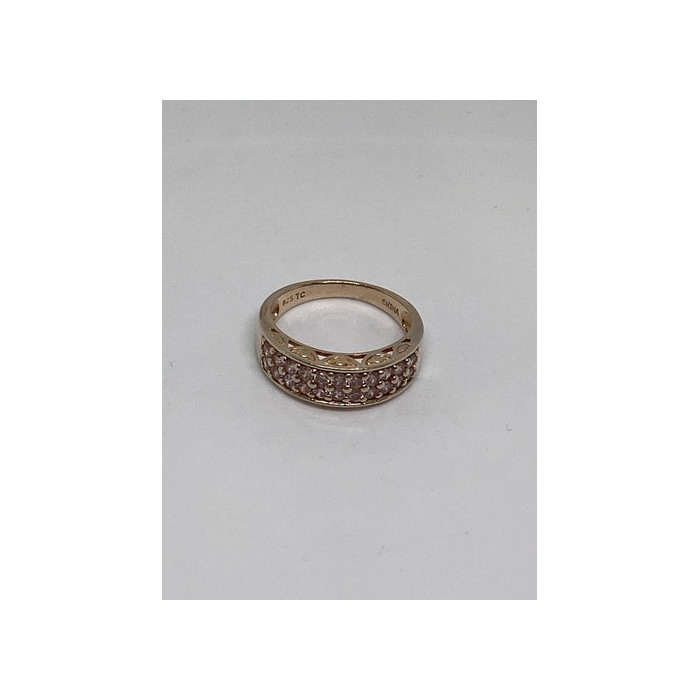 925 Sterling Silver CZ Ring Size 7.5