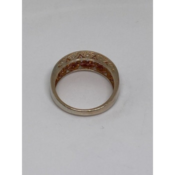 925 Sterling Silver CZ Ring Size 7.5