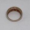 925 Sterling Silver CZ Ring Size 7.5