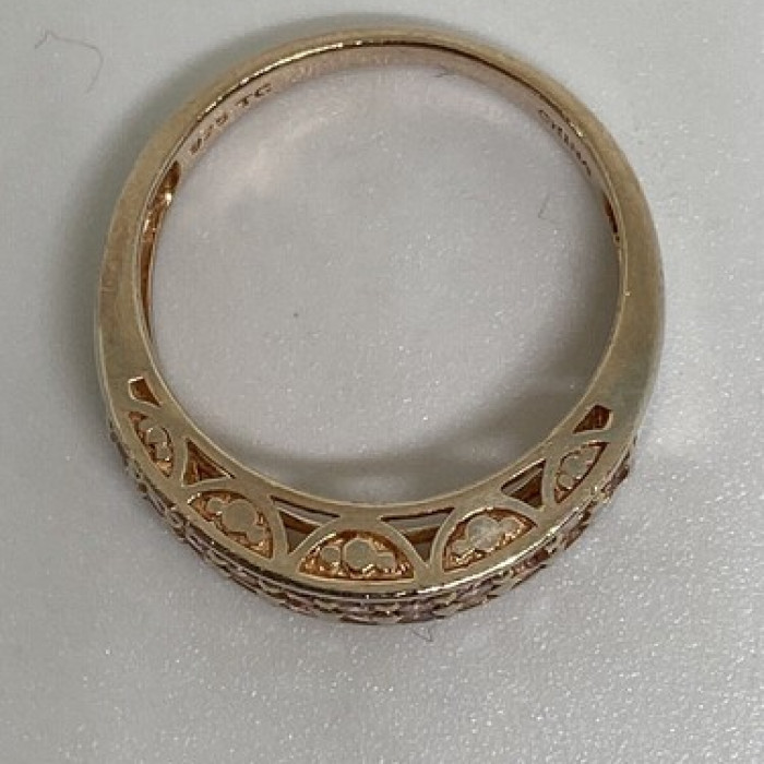 925 Sterling Silver CZ Ring Size 7.5