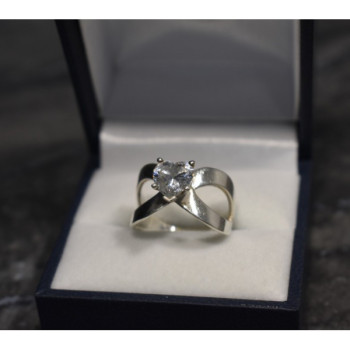 925 Sterling Silver CZ 