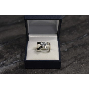 925 Sterling Silver CZ 