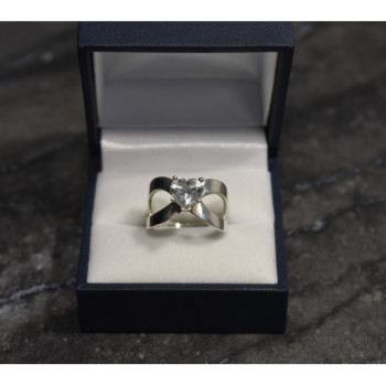 925 Sterling Silver CZ 