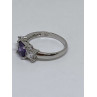 925 Sterling Silver CZ Ring Size 8